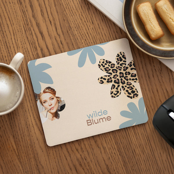 Mousepad Objekte Rechteck Wildblume foto