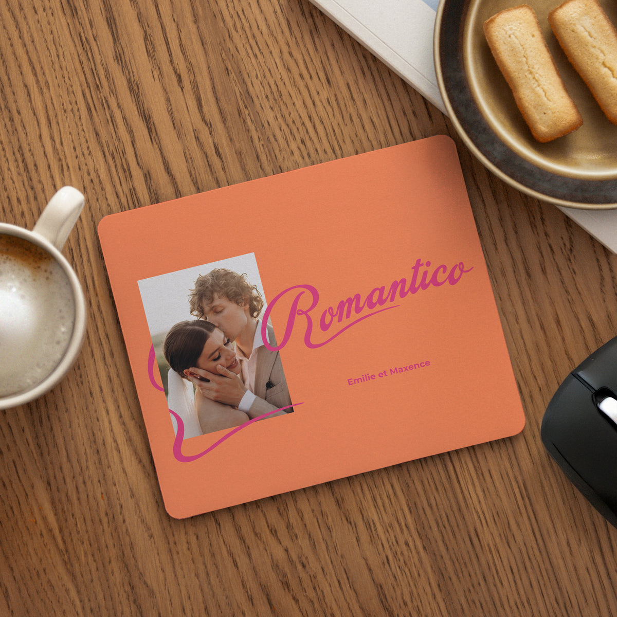 Mousepad Objekte Rechteck Romantisch foto N° 1