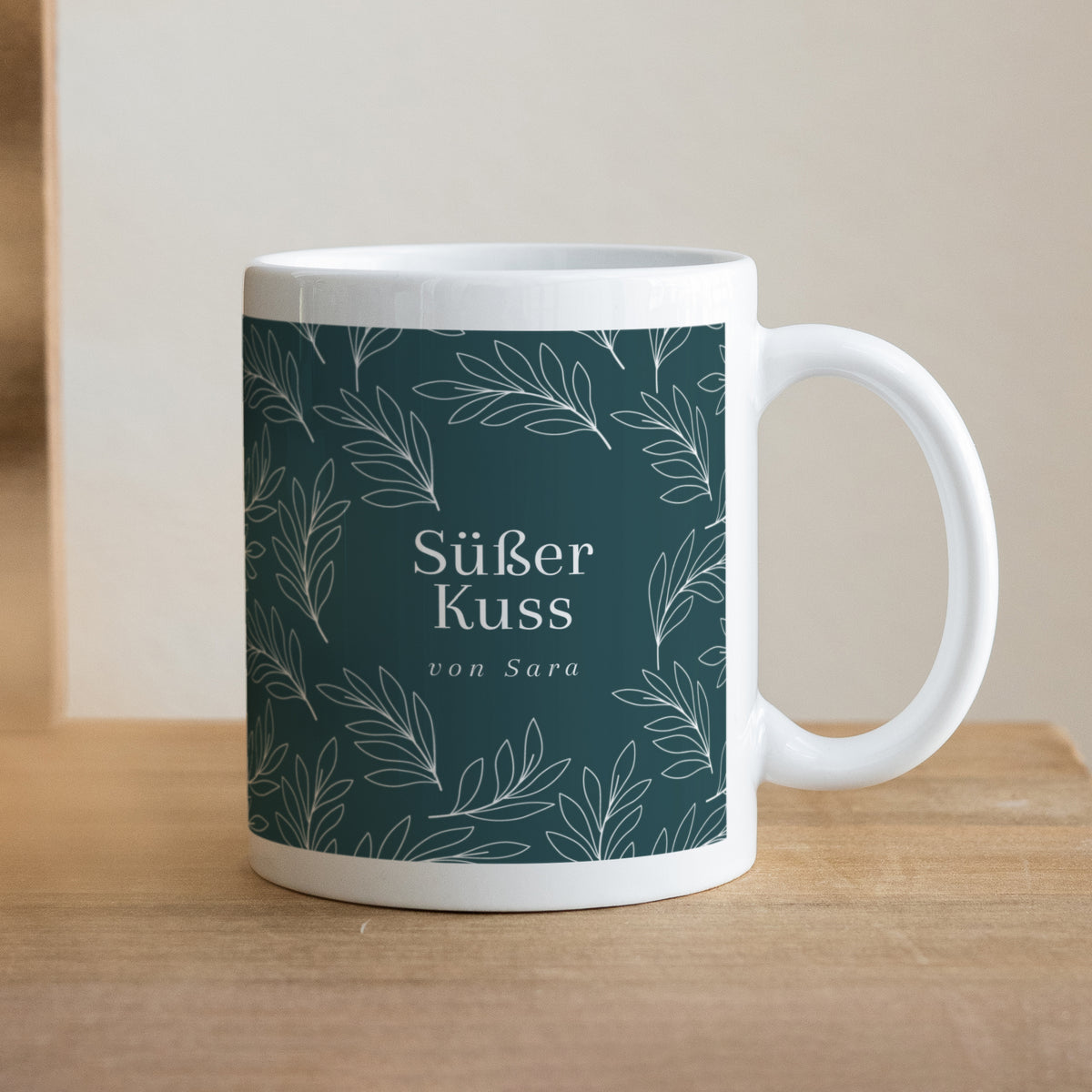 Tasse Objekte Weiß Süßer Kuss foto N° 1
