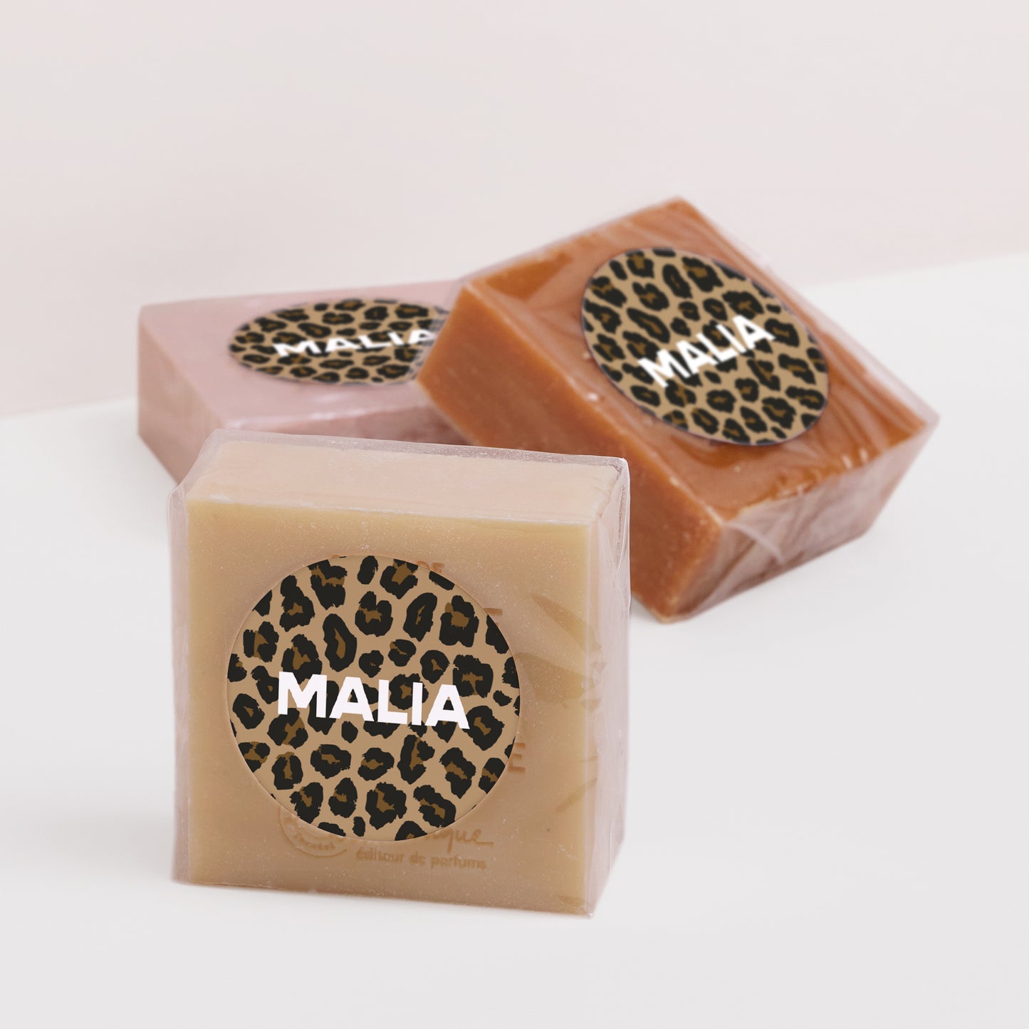 Sticker Geburt Rund Voller Leopard foto N° 3