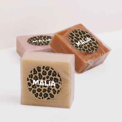 Sticker Geburt Rund Voller Leopard foto N° 3