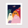 Poster Objekte Porträt Der coole Monsterclub foto N° 2