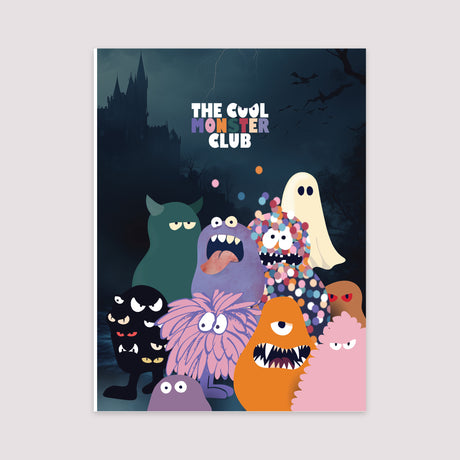 Poster Objekte Porträt Monsterclub