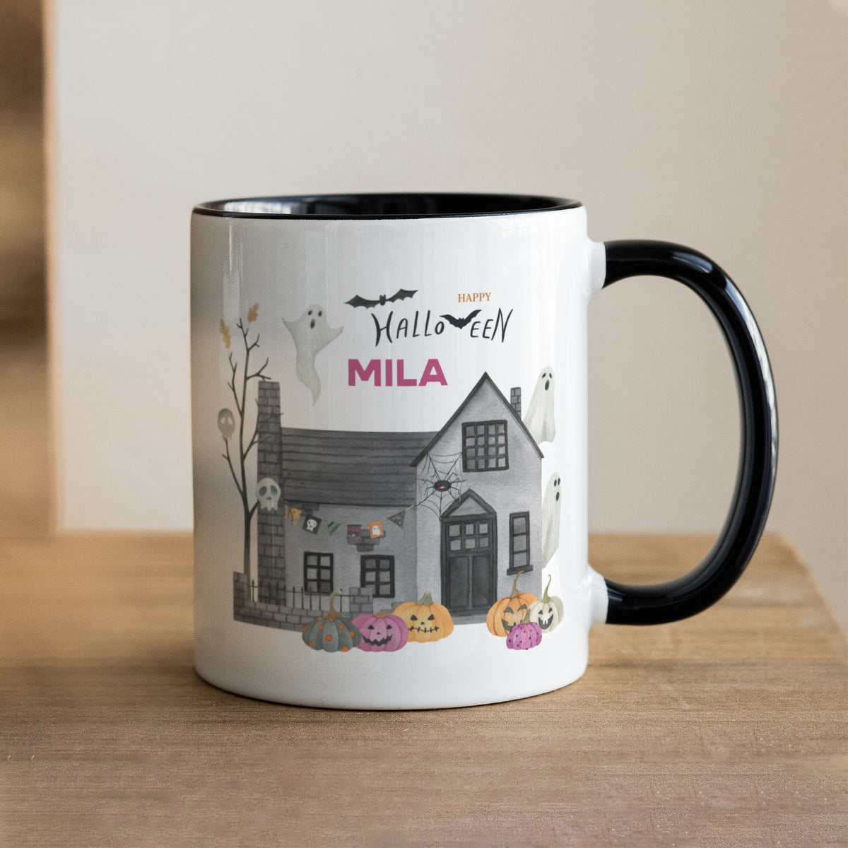Tasse Objekte Schwarz Bouh der Liebe foto N° 1