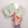Tischnummern Hochzeit Pack von 12 Romantische Blumen foto N° 2