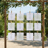 Sitzplan Hochzeit Pack von 12 Wildblumenkranz foto N° 2
