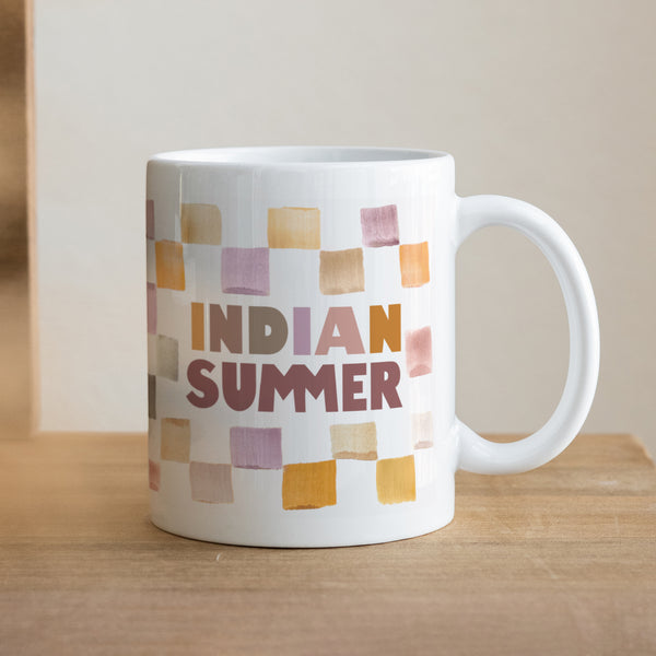 Tasse Objekte Weiß Indian Summer foto