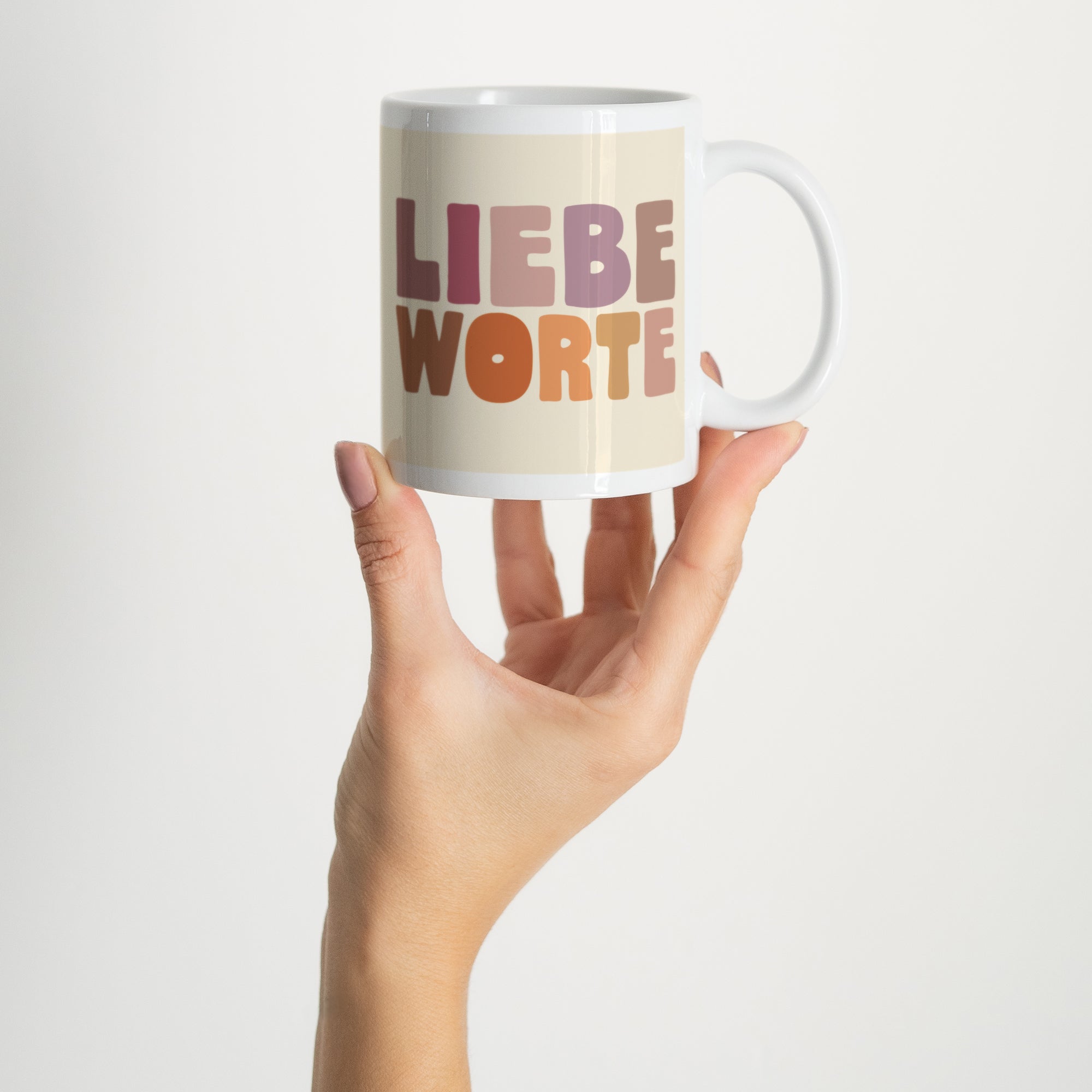 Tasse Objekte Weiß Süße Worte foto N° 2