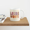 Tasse Objekte Weiß Süße Worte foto N° 4