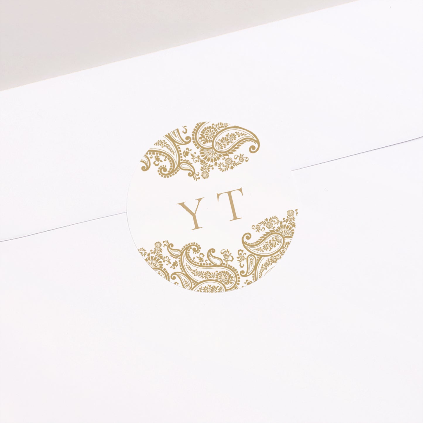 Sticker Hochzeit Rund Idaya foto N° 2
