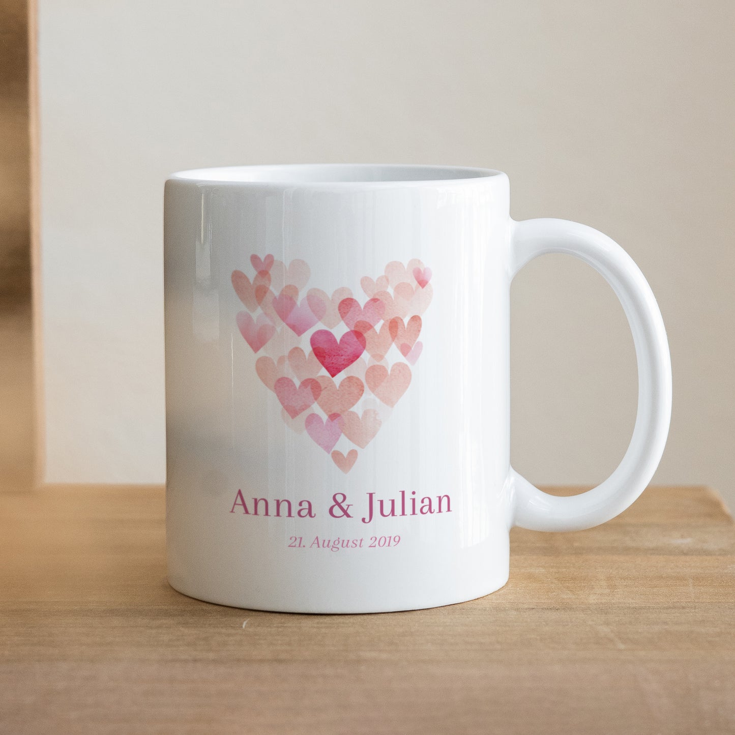 Tasse Objekte Weiß Nur Liebe II foto N° 1