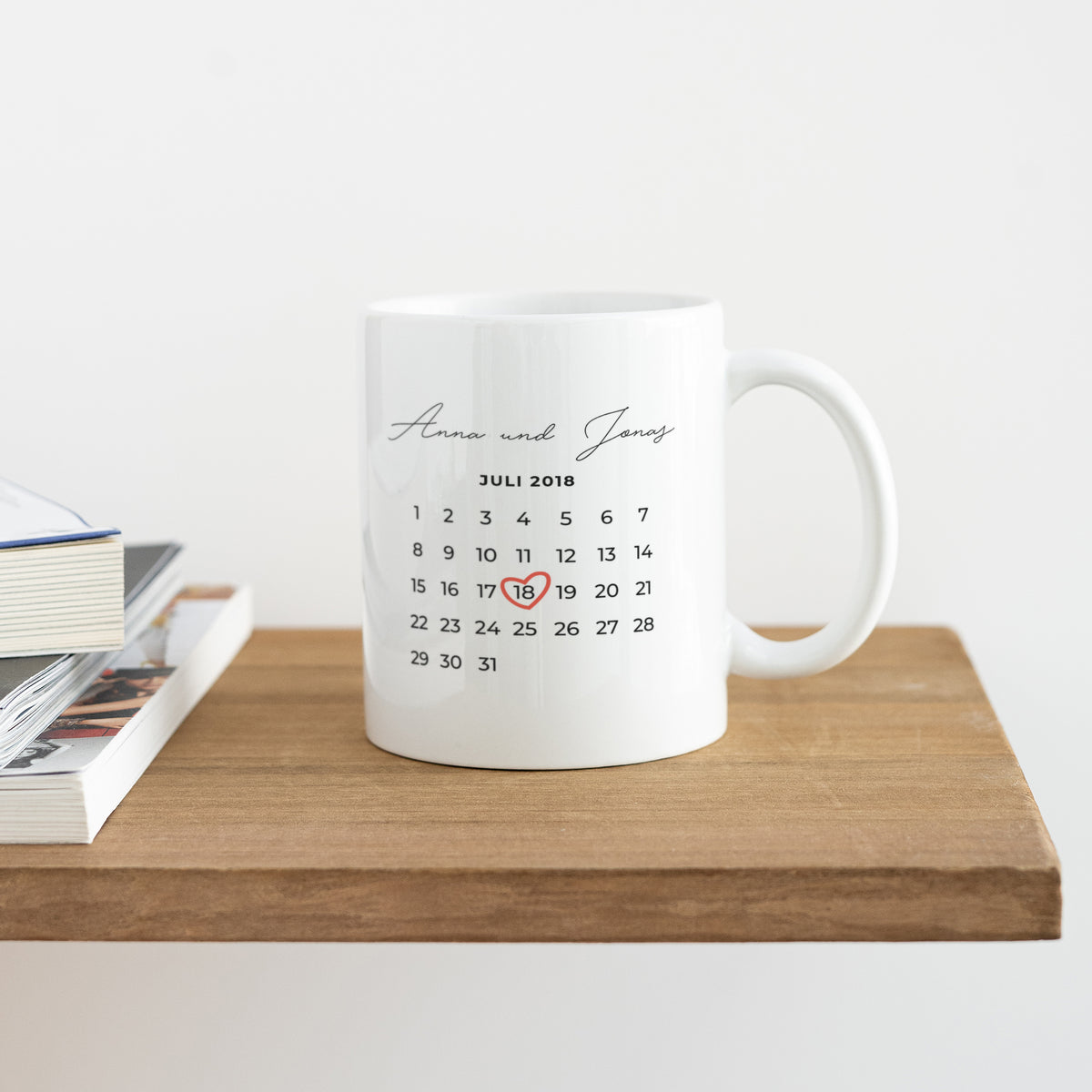 Tasse Objekte Weiß Ein wichtiges Datum foto N° 4
