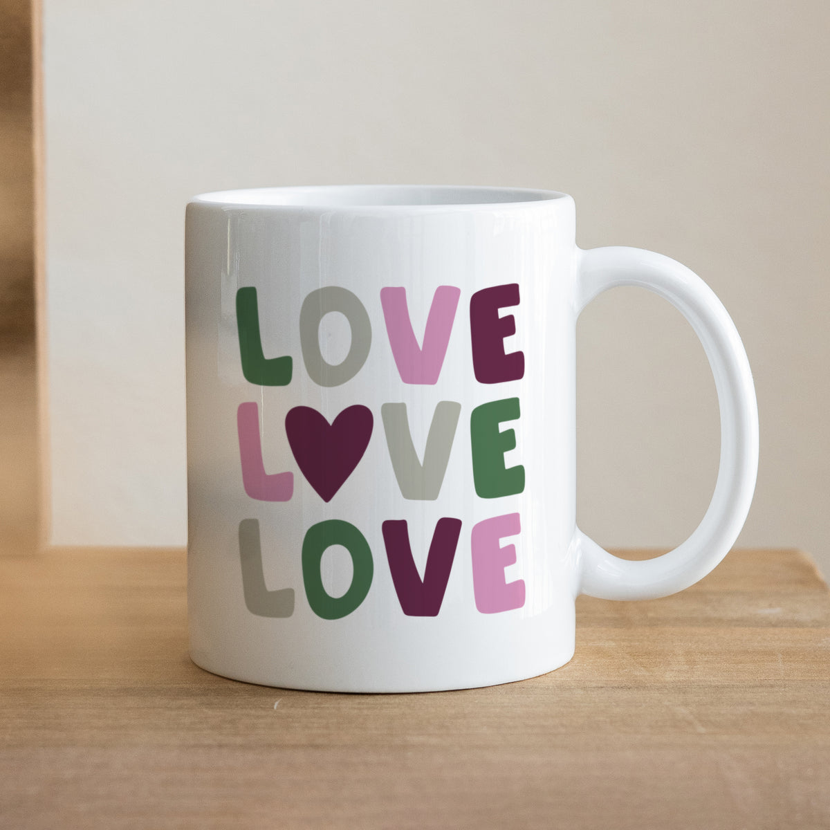 Tasse Objekte Weiß More love foto N° 1
