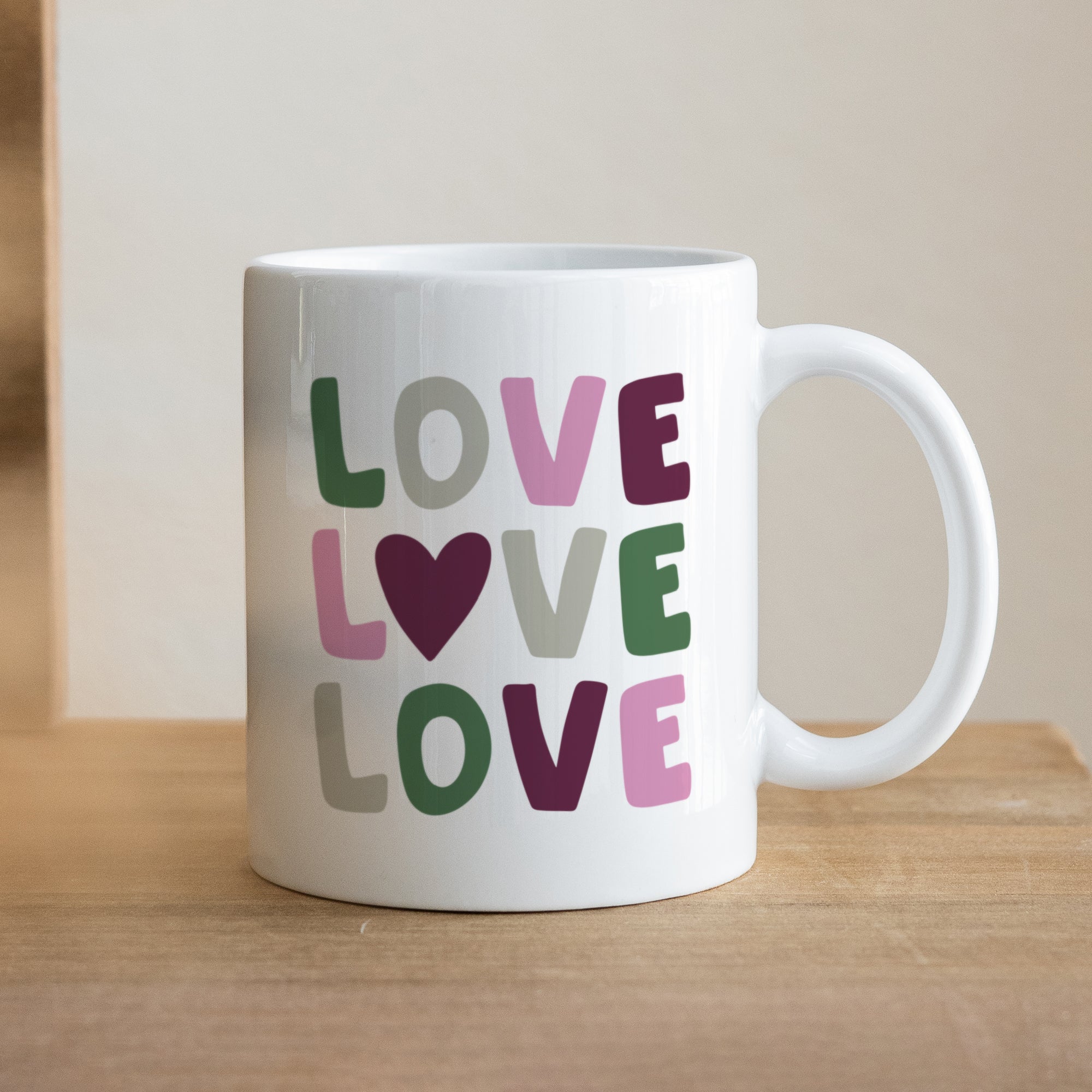 Tasse Objekte Weiß More love foto N° 1