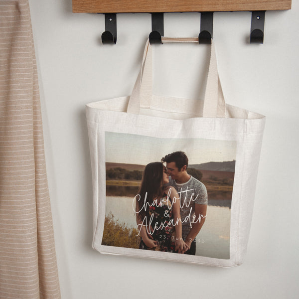 Tote bag Objekte Tragehenkel Für immer foto
