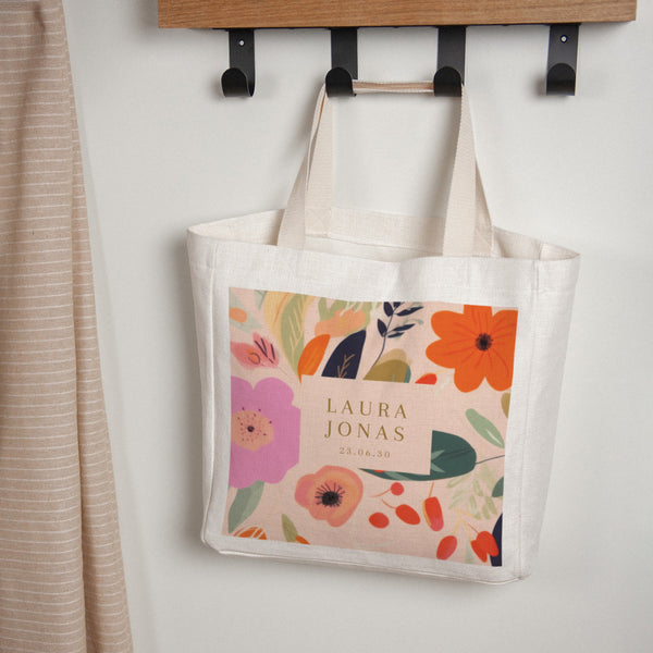 Tote bag Objekte Tragehenkel Blumenfest foto