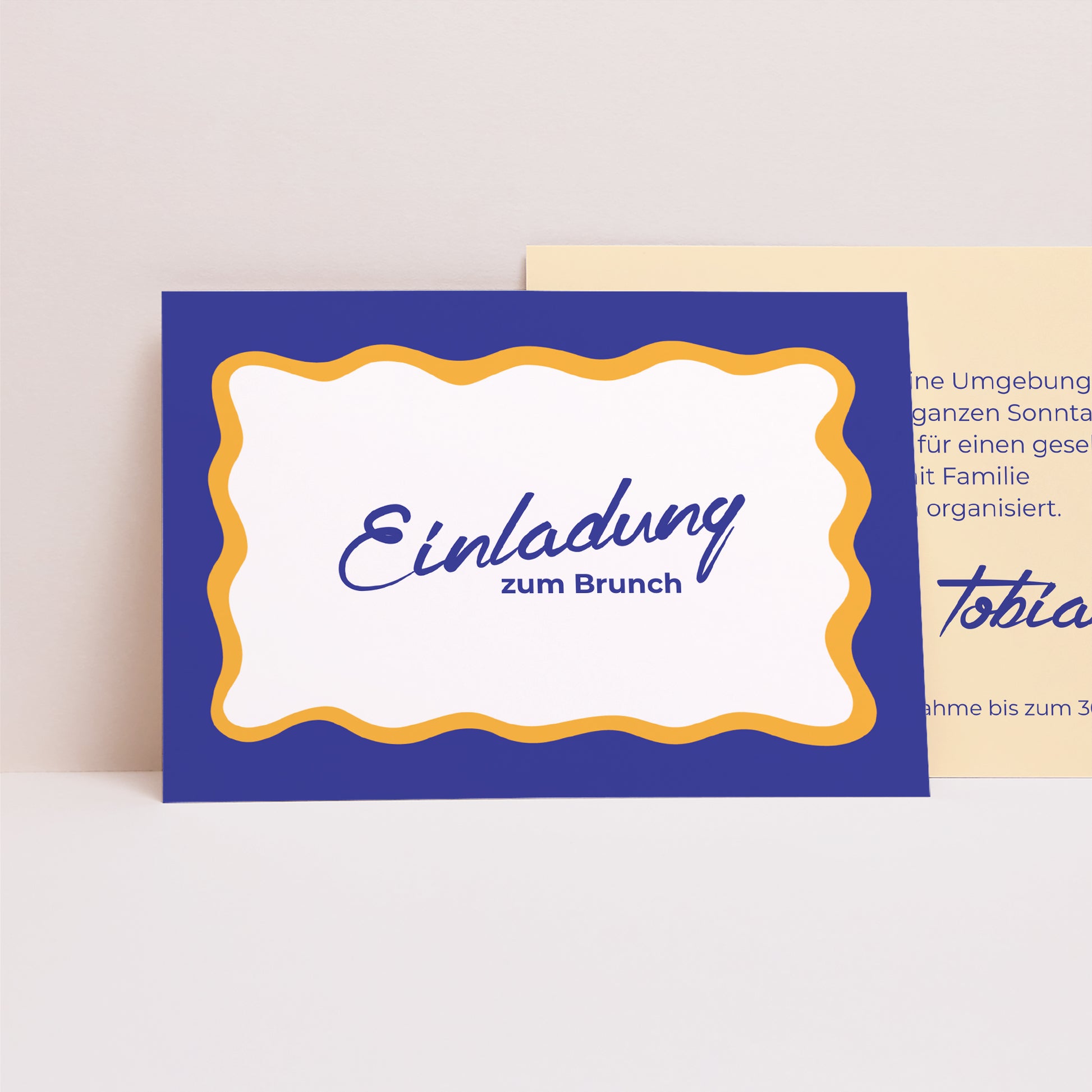 Einladungskarte Hochzeit Landschaft Wie ein Sommergefühl foto N° 1