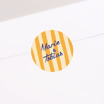 Sticker Hochzeit Rund Wie ein Sommergefühl foto N° 2
