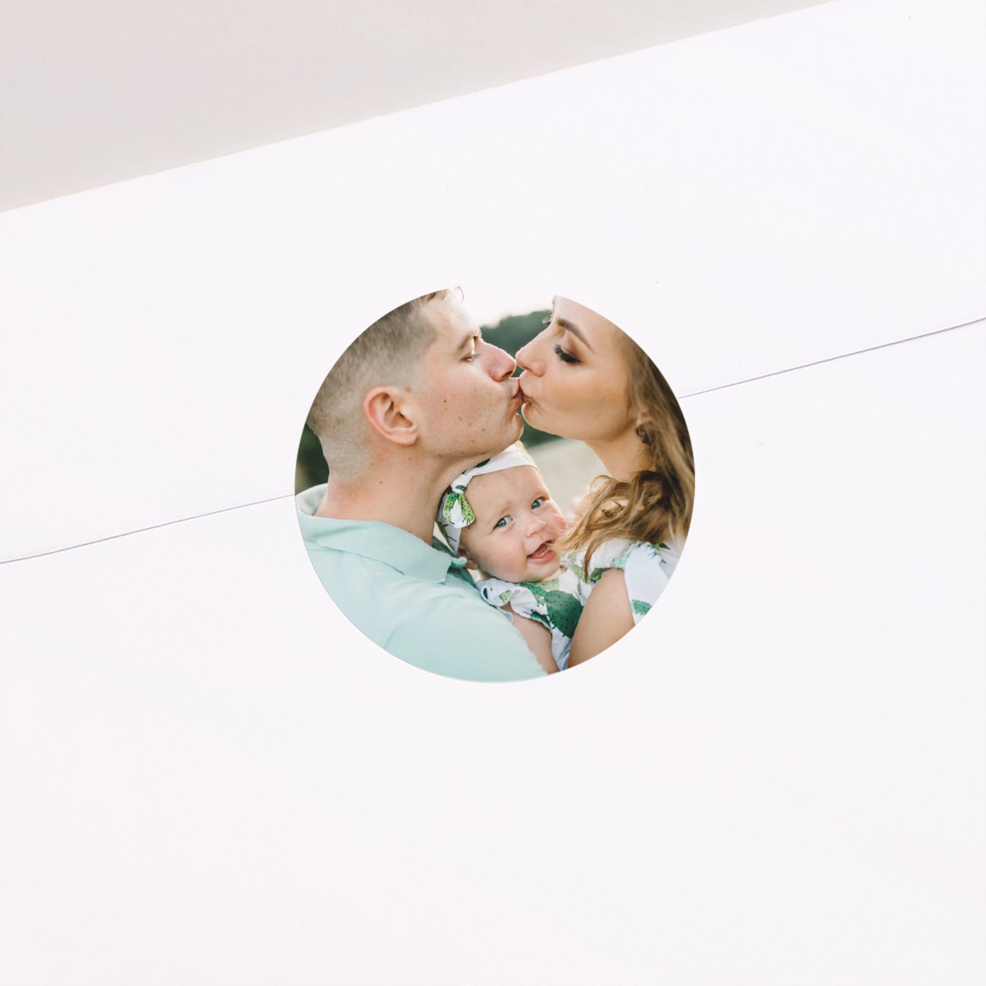 Sticker Taufe Rund Ein besonderer Tag foto N° 2
