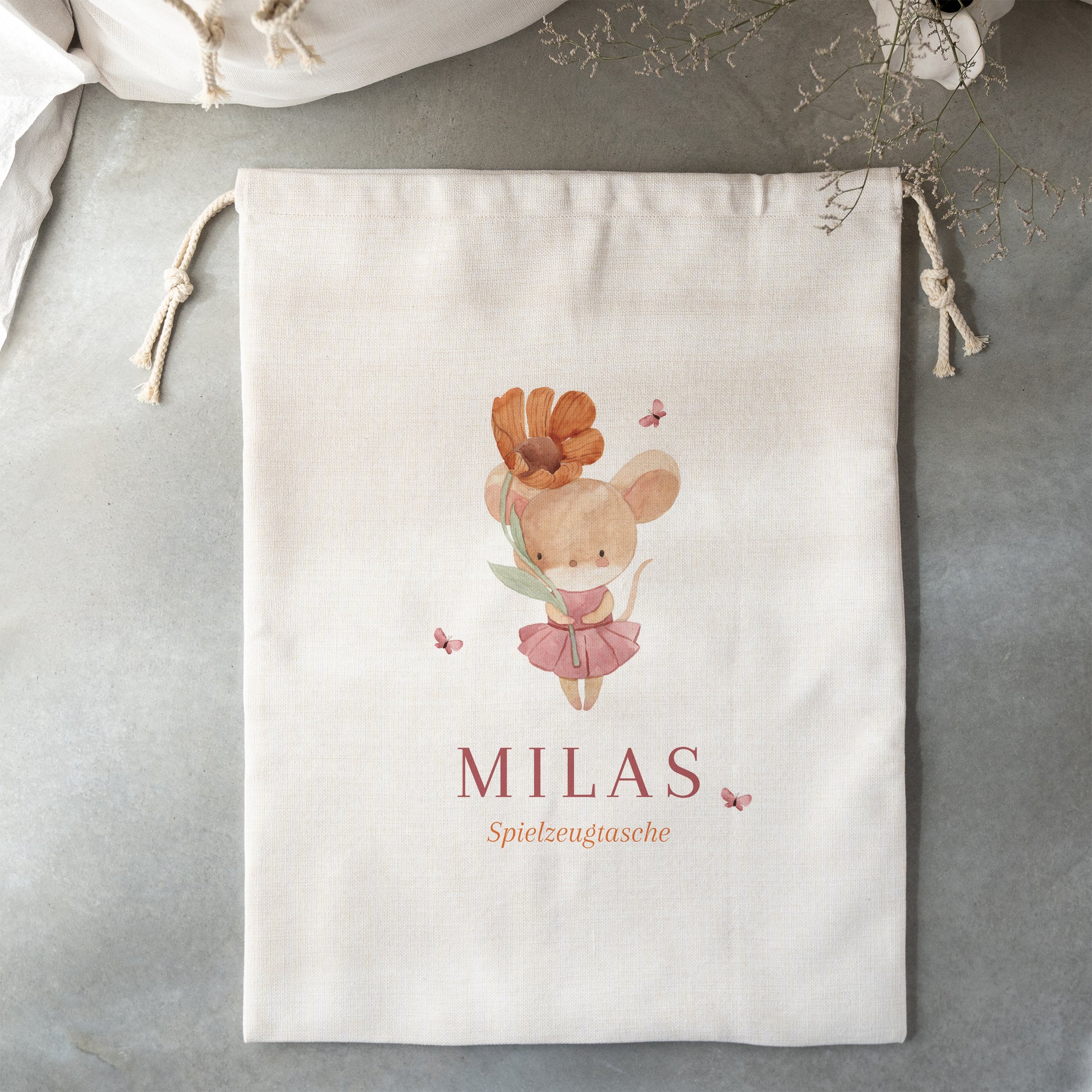 Aufbewahrungstasche Geburt Großformat Lilli die Maus foto N° 2