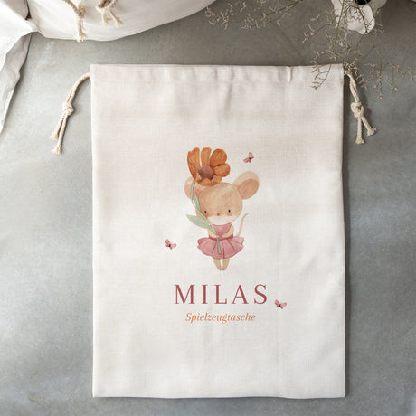 Aufbewahrungstasche Geburt Großformat Lilli die Maus
