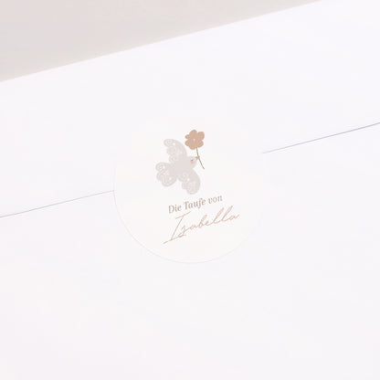 Sticker Taufe Rund foto N° 2