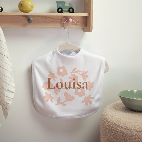 Kinderlätzchen Geburt Stoff Babyblume