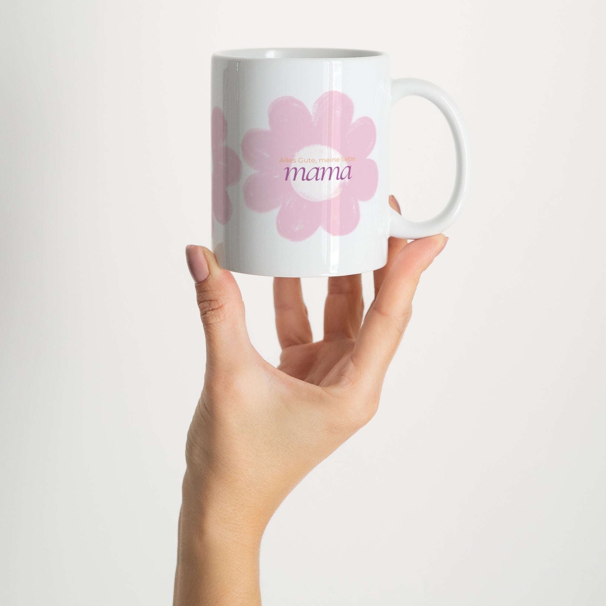 Tasse Objekte Weiß Grosse Blumen foto N° 2
