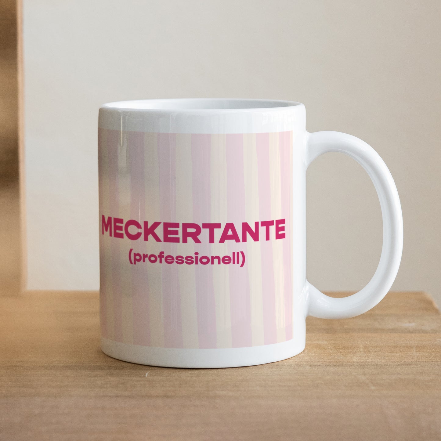 Tasse Objekte Weiß Meckertante foto N° 1