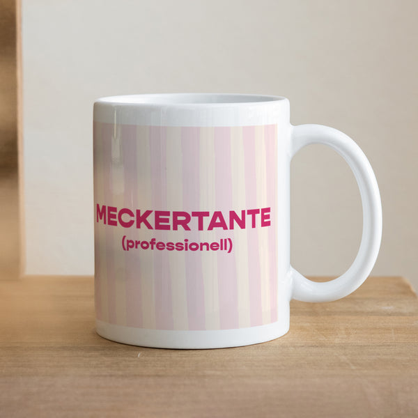 Tasse Objekte Weiß Meckertante foto