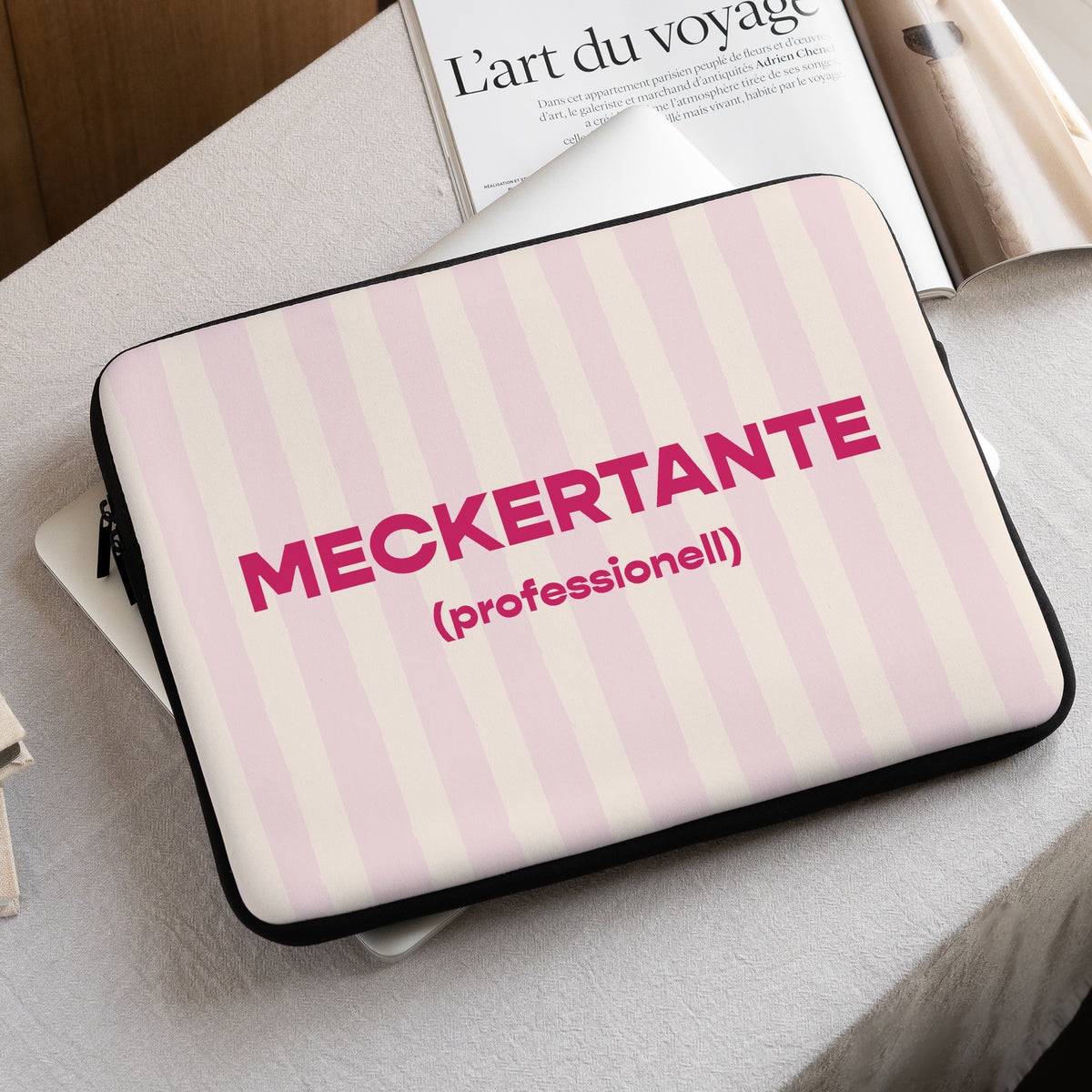 Laptophülle Objekte 15 Zoll Meckertante foto N° 1