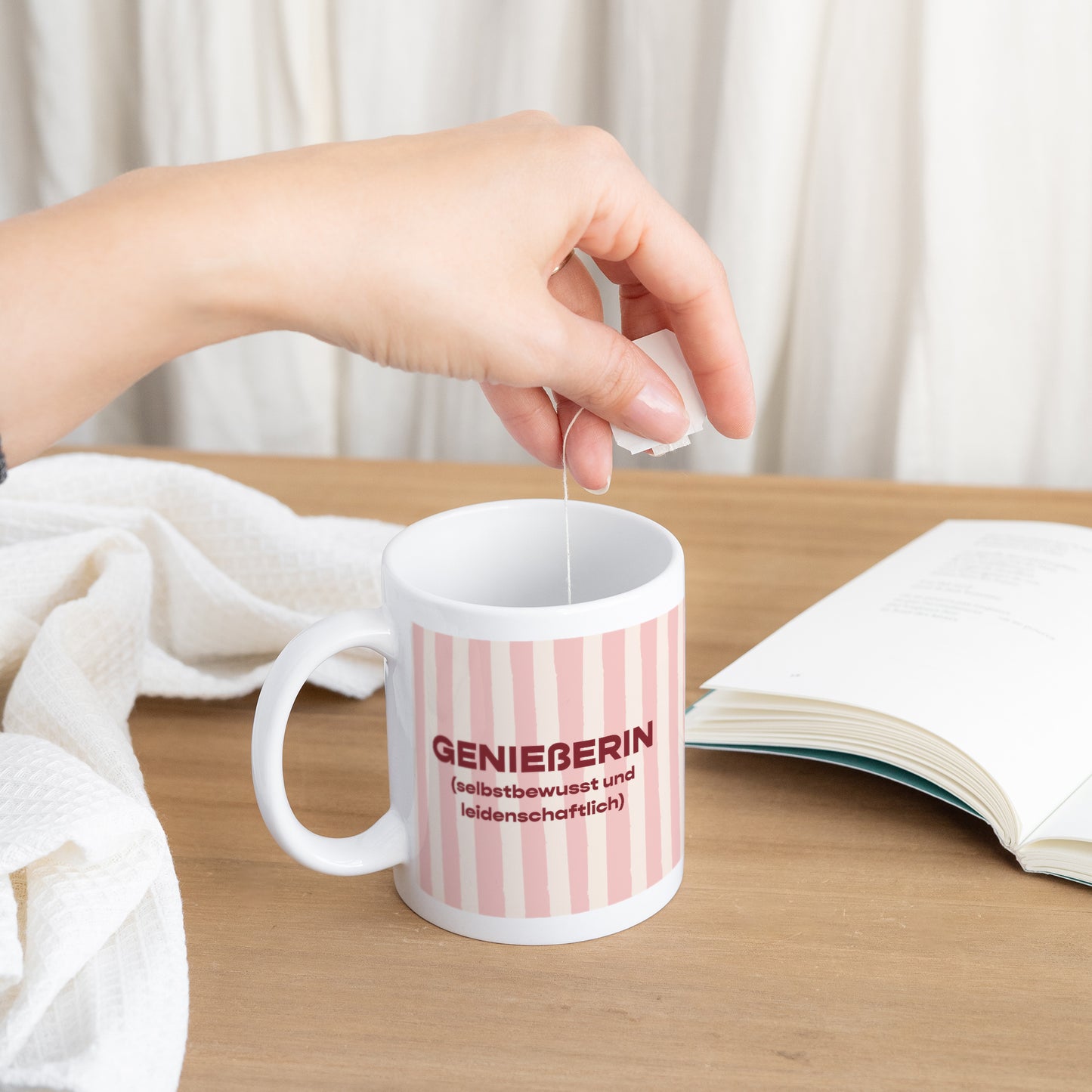 Tasse Objekte Weiß Genießerin foto N° 3