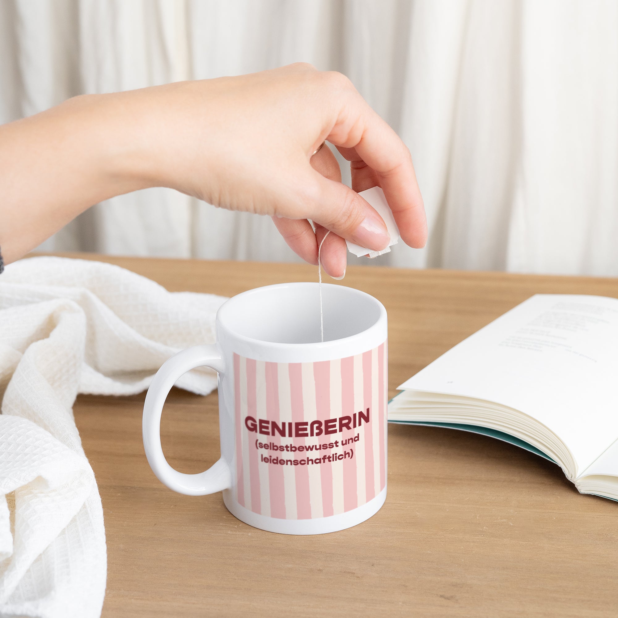 Tasse Objekte Weiß Genießerin foto N° 3