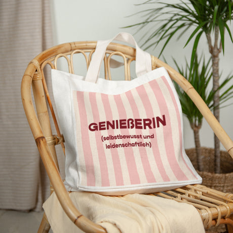 Tote bag Objekte Tragehenkel Genießerin