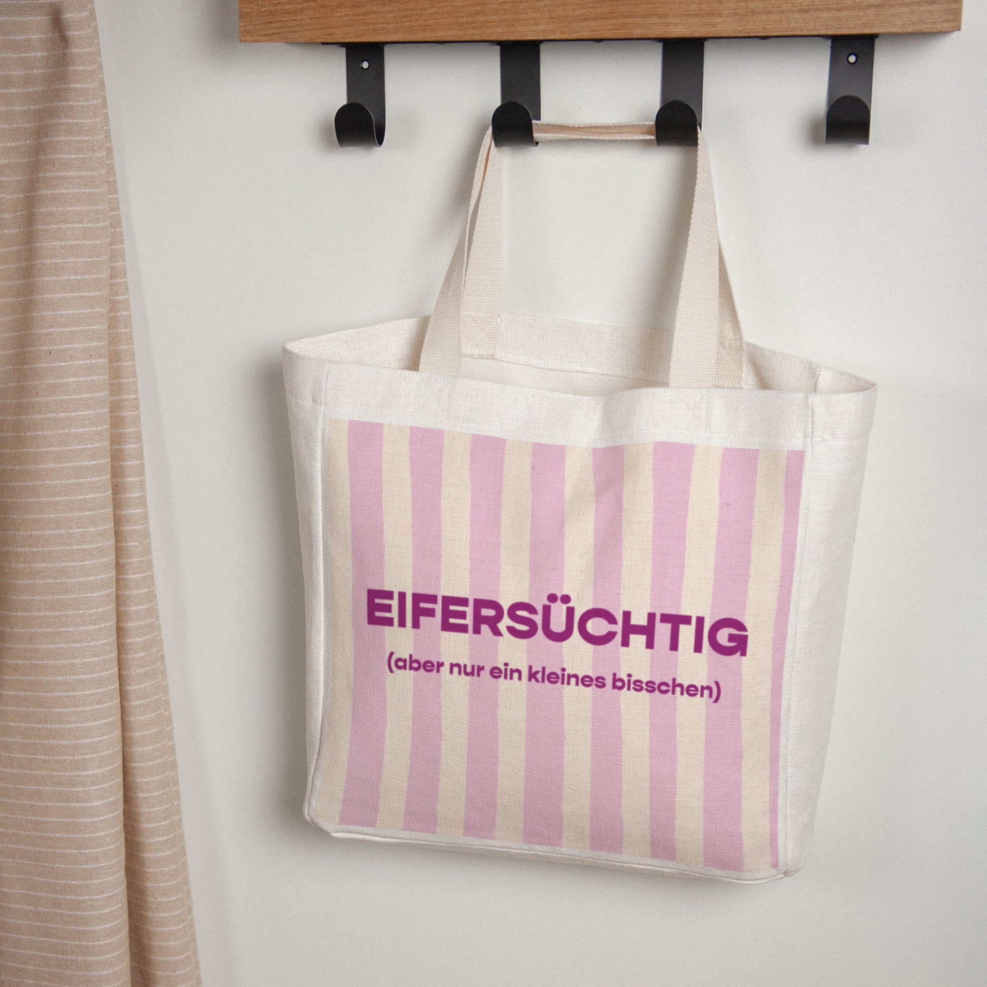 Tote bag Objekte Tragehenkel Eifersüchtig foto N° 1