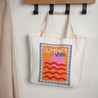 Tote bag Objekte Tragehenkel Summer vibe foto N° 1