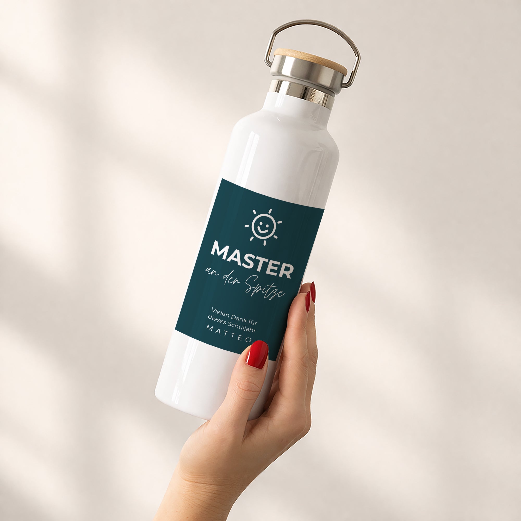 Trinkflasche Objekte 75 cl Meister an der Spitze foto N° 2
