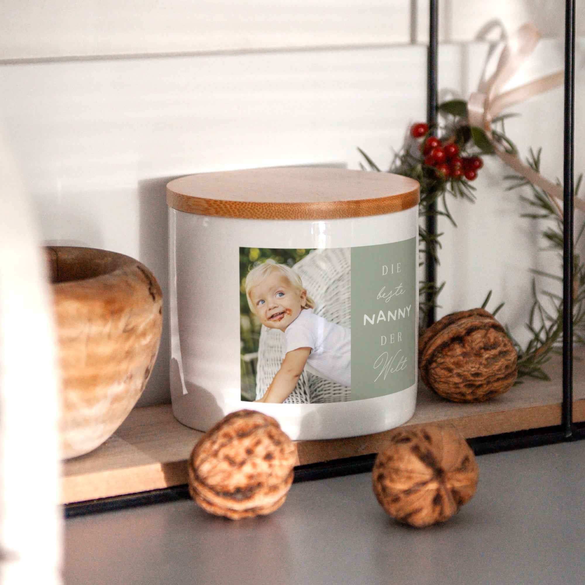 Keramiktopf 48 cl Beste Nanny der Welt foto N° 4