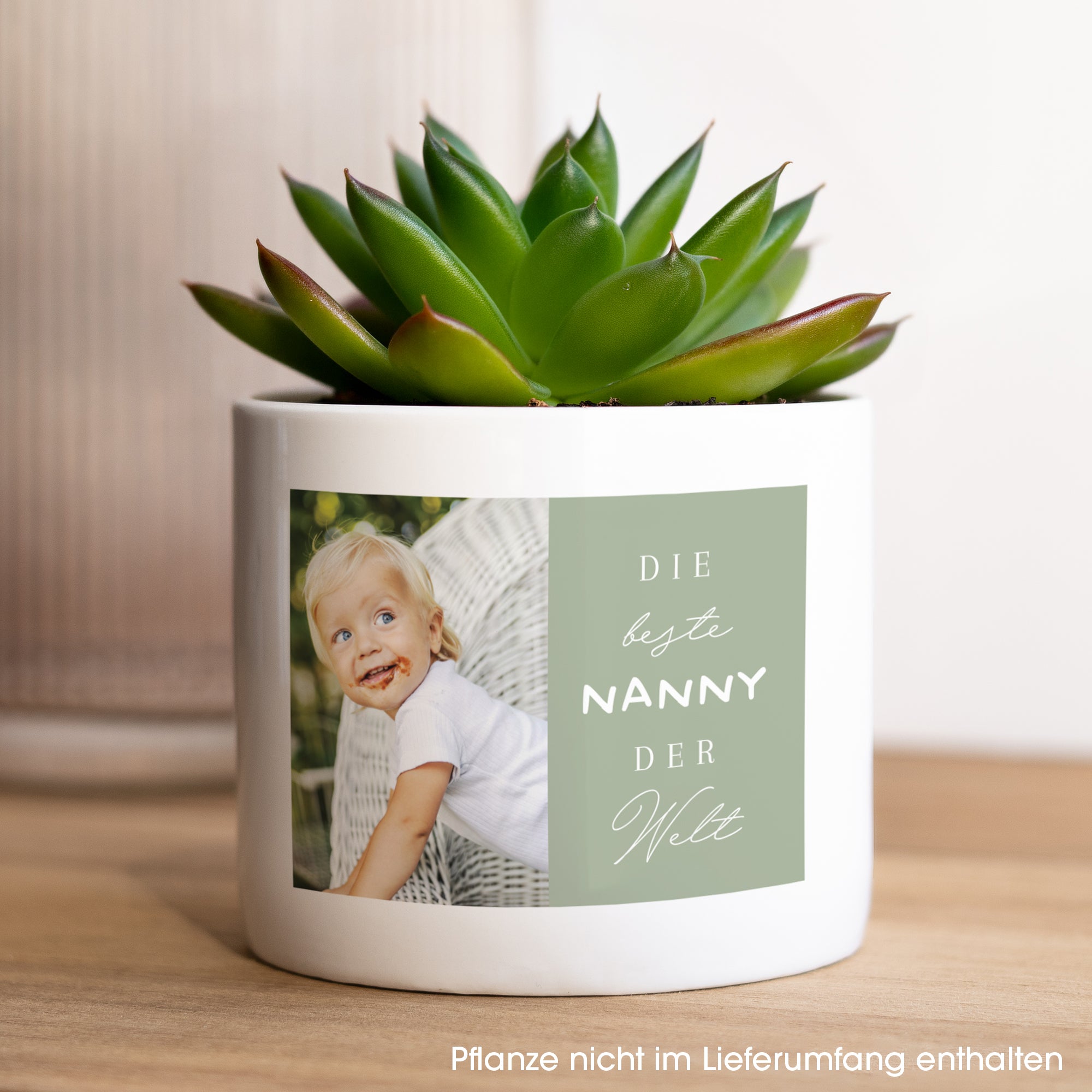 Blumentopf 48 cl Beste Nanny der Welt foto N° 1