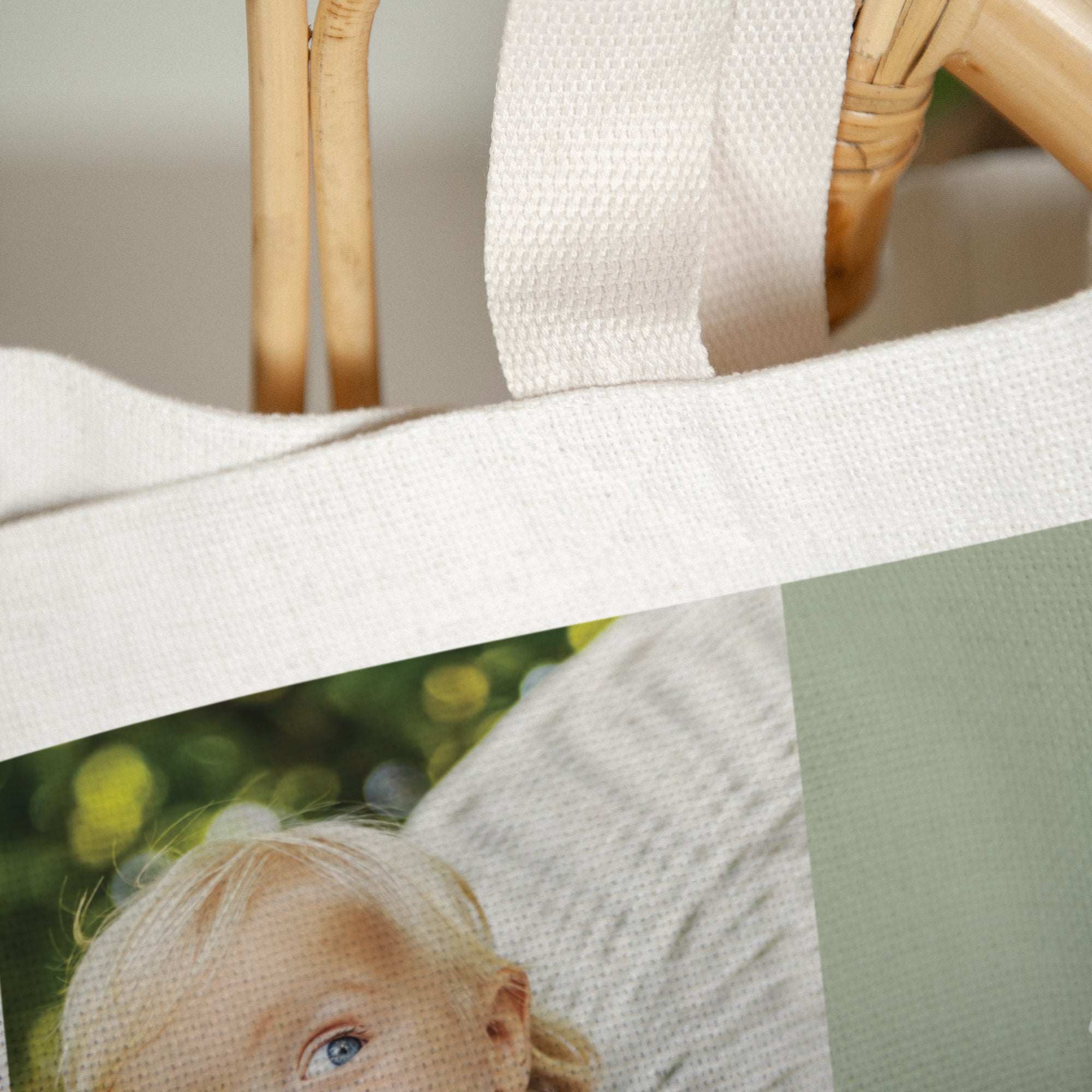 Tote bag Tragehenkel Beste Nanny der Welt foto N° 3