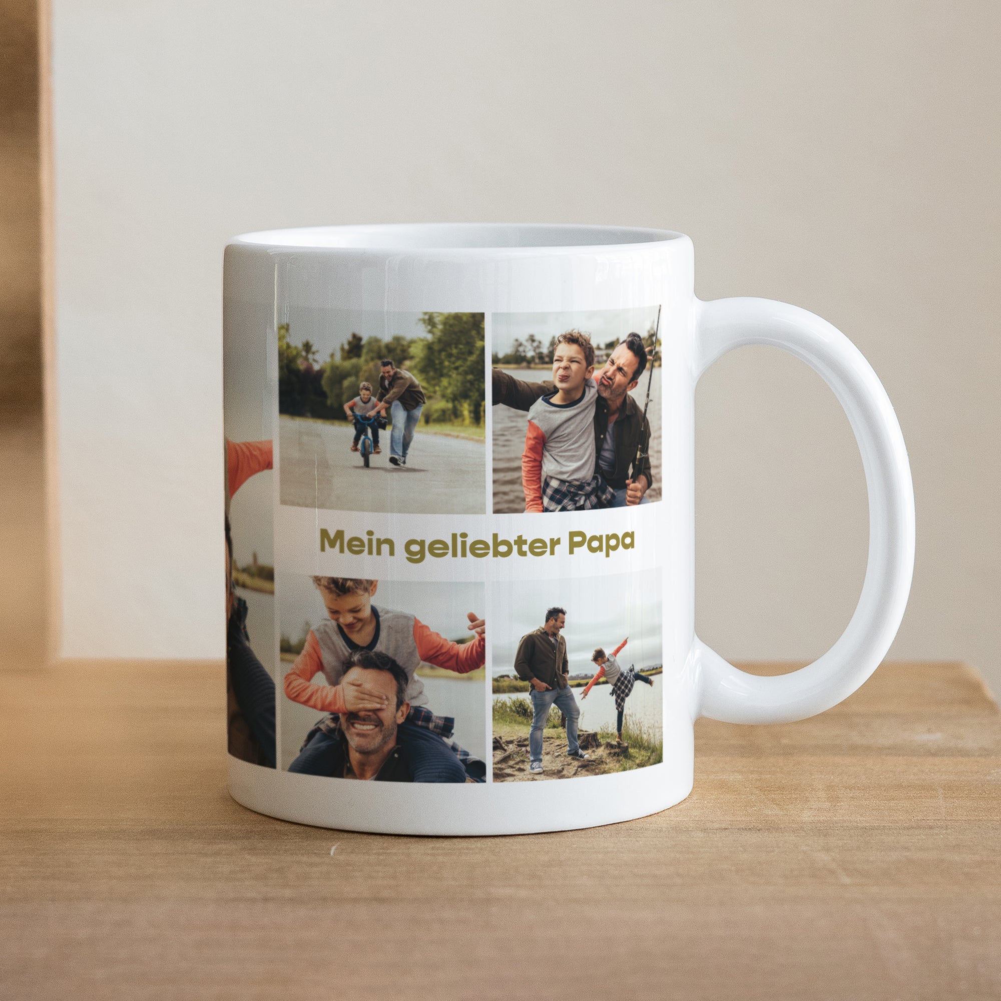 Tasse Objekte Weiß Momente mit Papa foto N° 1