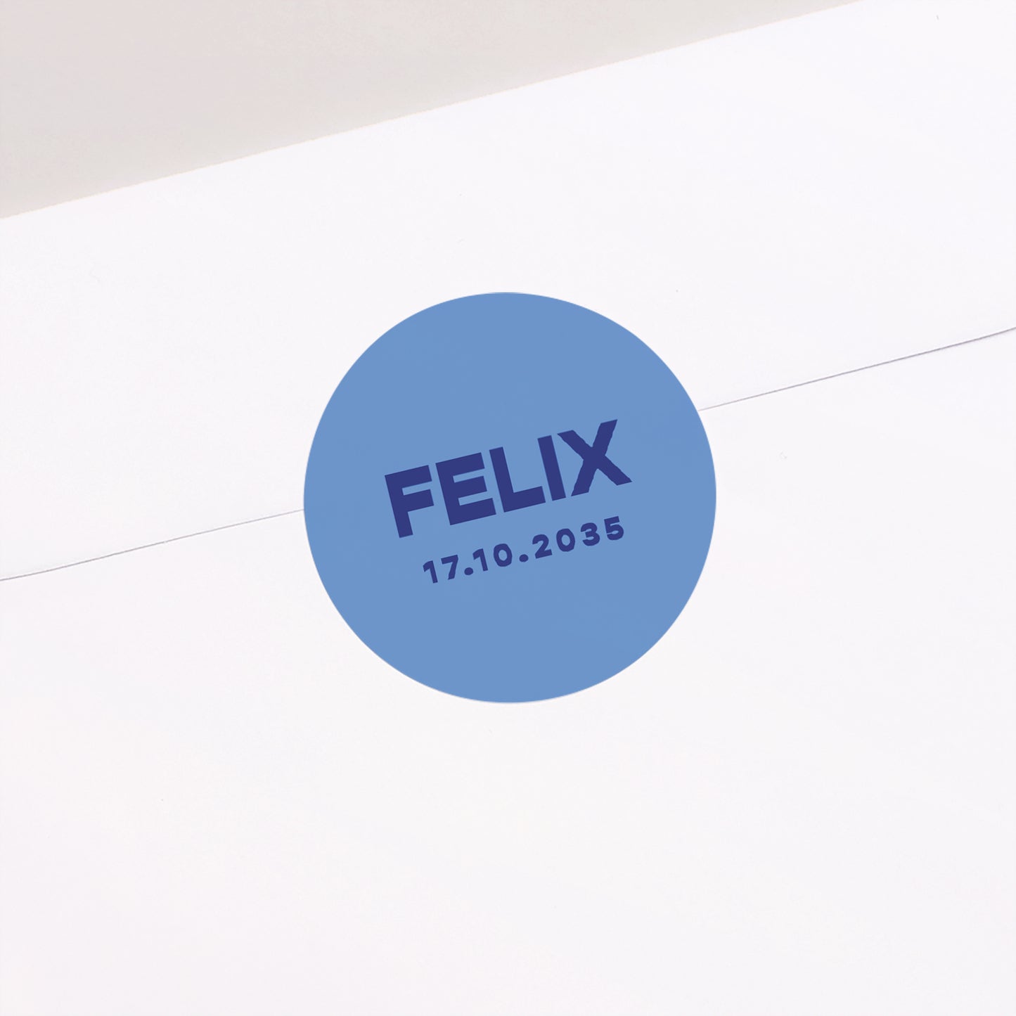 Sticker Geburt Rund Erwachen in Farben foto N° 2