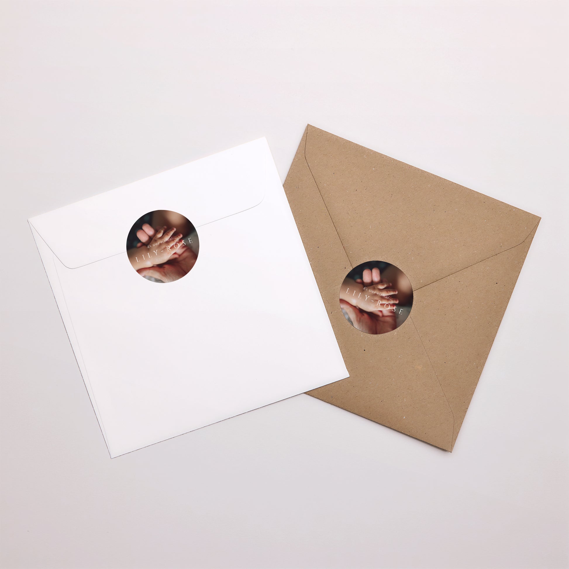Sticker Geburt Rund Lebensfunken foto N° 4