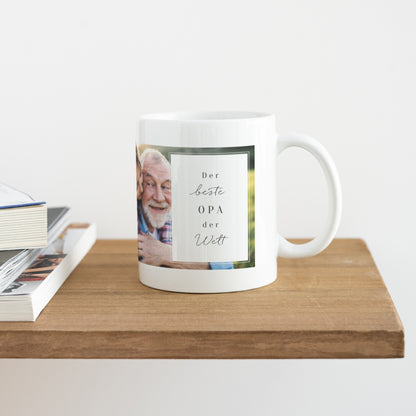 Tasse Objekte Weiß Der beste Opa der Welt foto N° 4