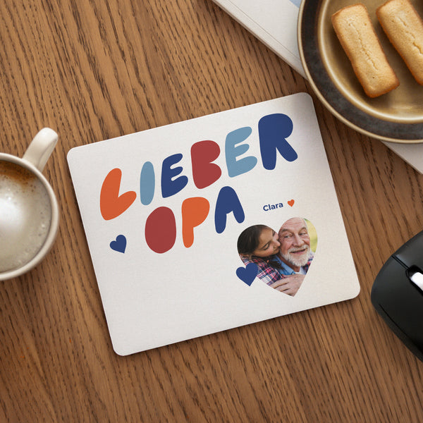 Mousepad Objekte Rechteck Liebe Farben II foto