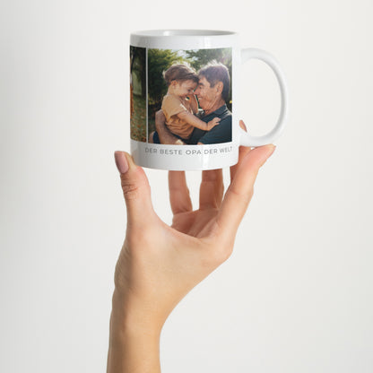 Tasse Objekte Weiß Großelterntag foto N° 2