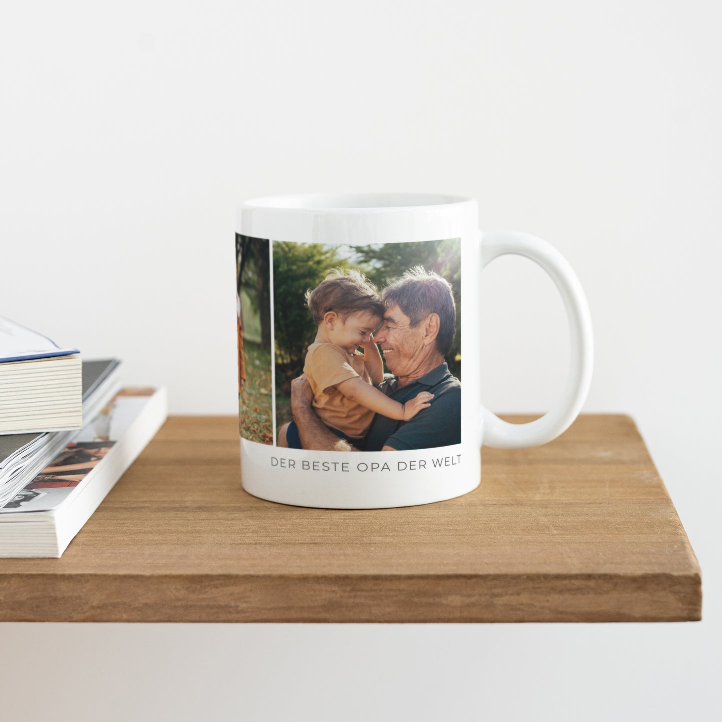 Tasse Objekte Weiß Großelterntag foto N° 4