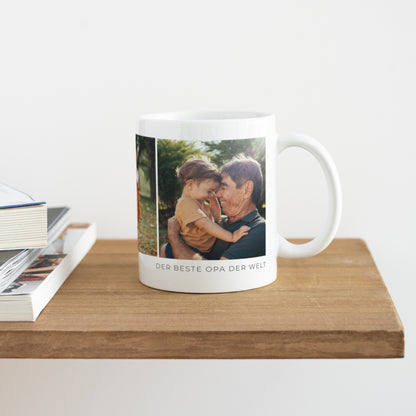 Tasse Objekte Weiß Großelterntag foto N° 4