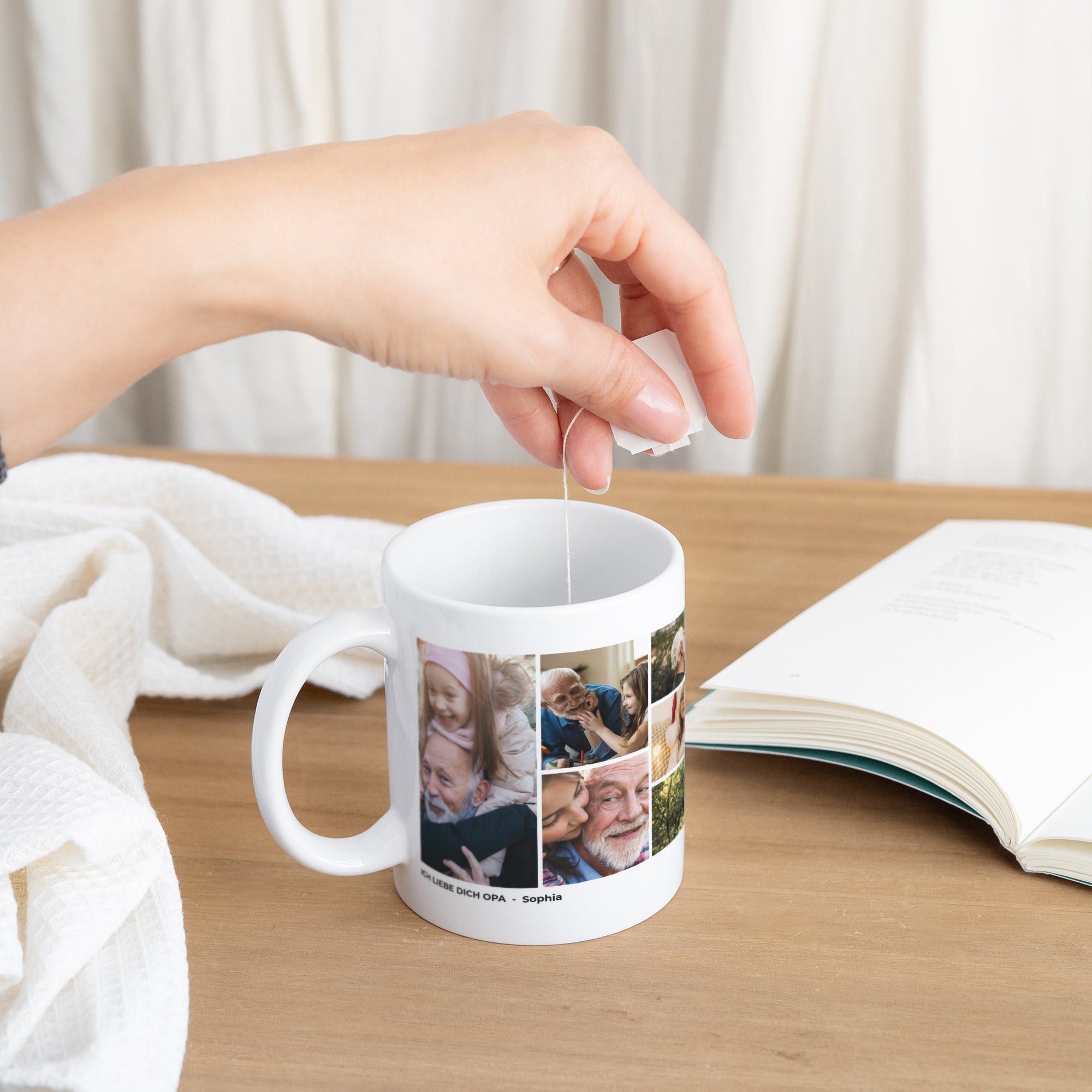 Tasse Objekte Weiß Unsere schönsten Momente foto N° 3