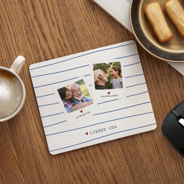 Mousepad Objekte Rechteck Opa Huhn foto